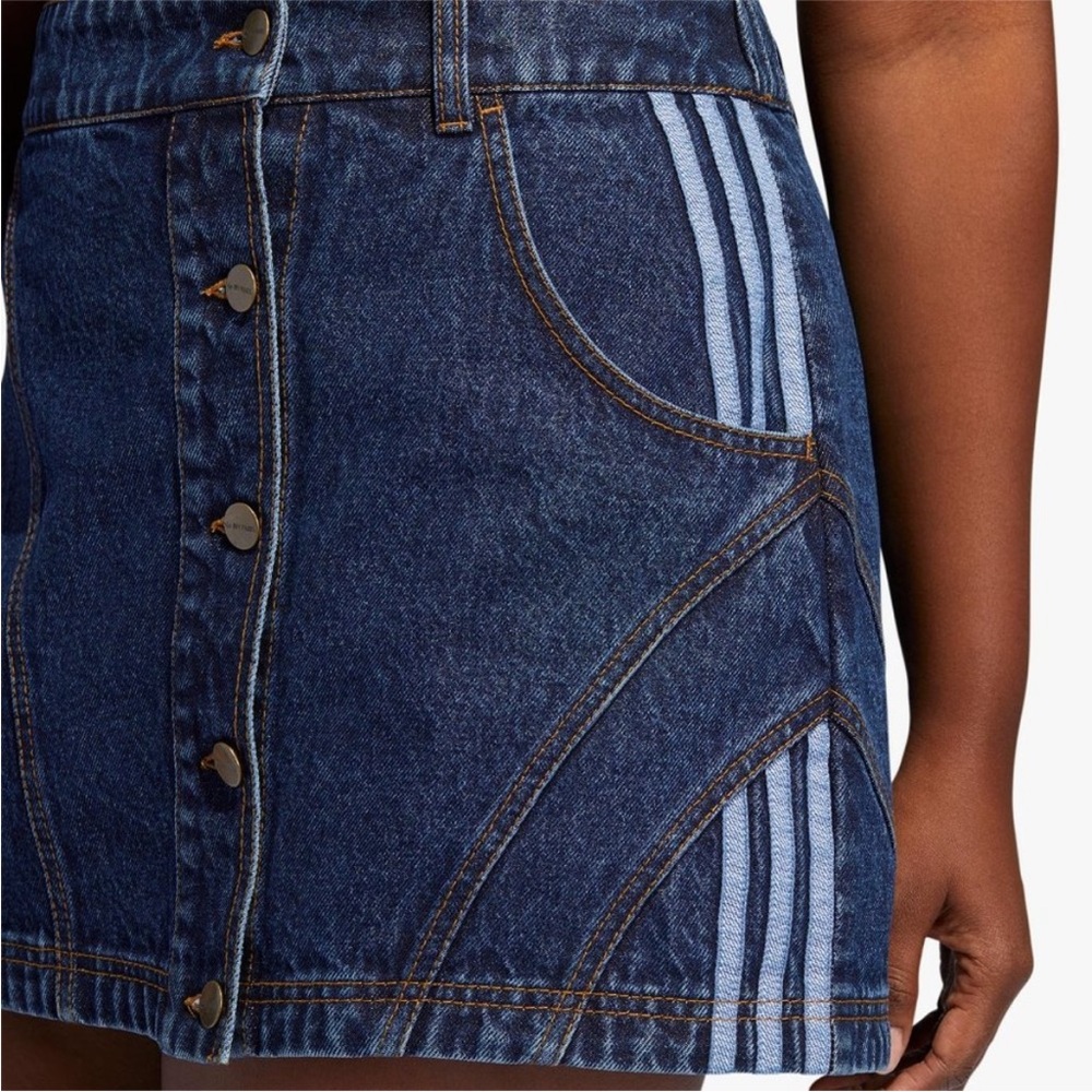 Ivy Park Beyoncé x Adidas denim skirt sz XS